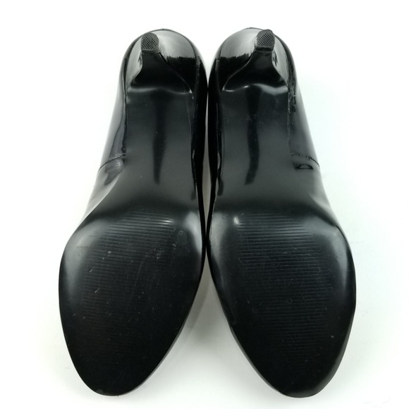 Steve Madden Black Patent Leather Heels 8.5  Ei44 - Picture 6 of 8